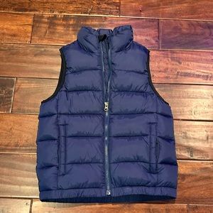 Gap Kids Sz Small navy puffer vest